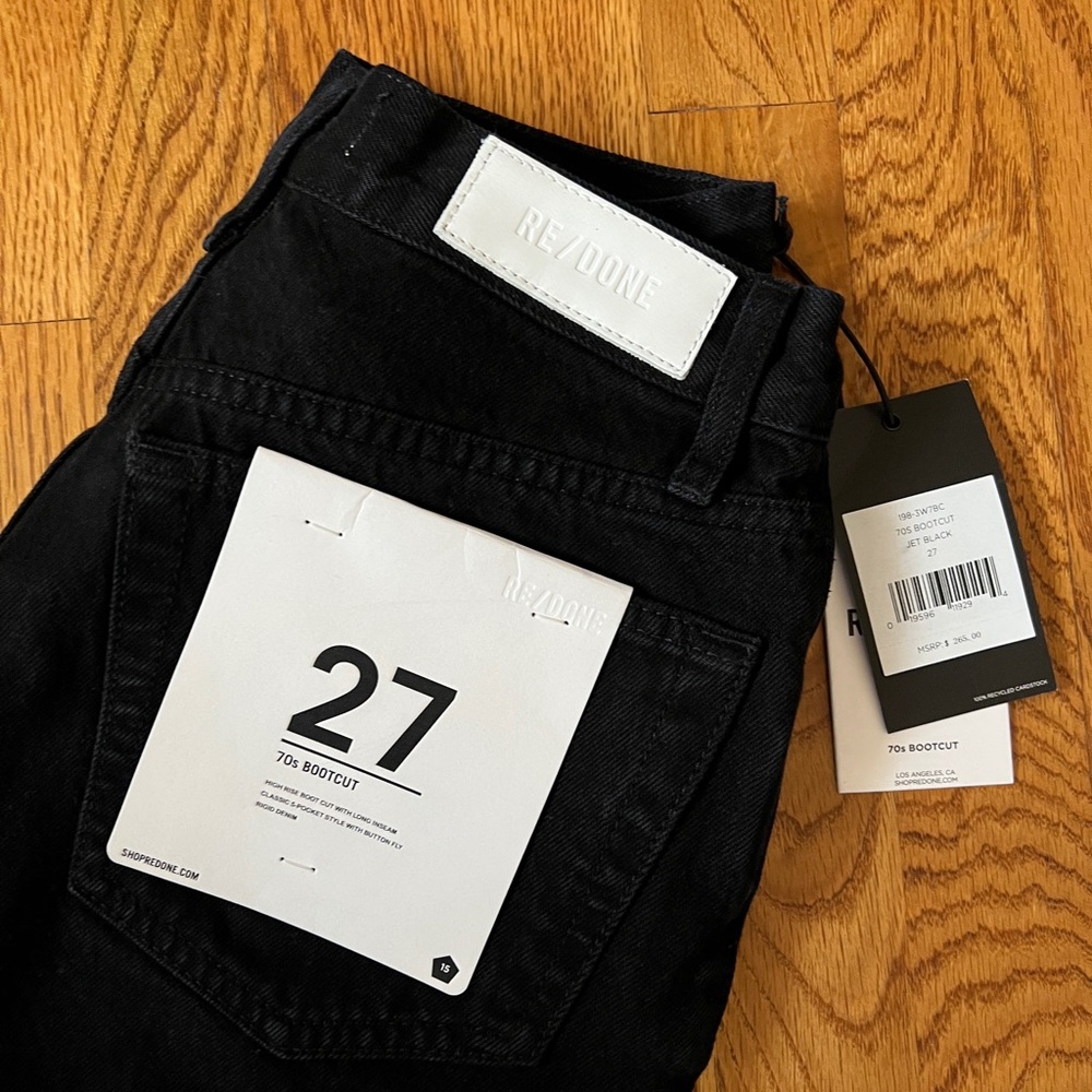 70s Bootcut - Jet Black